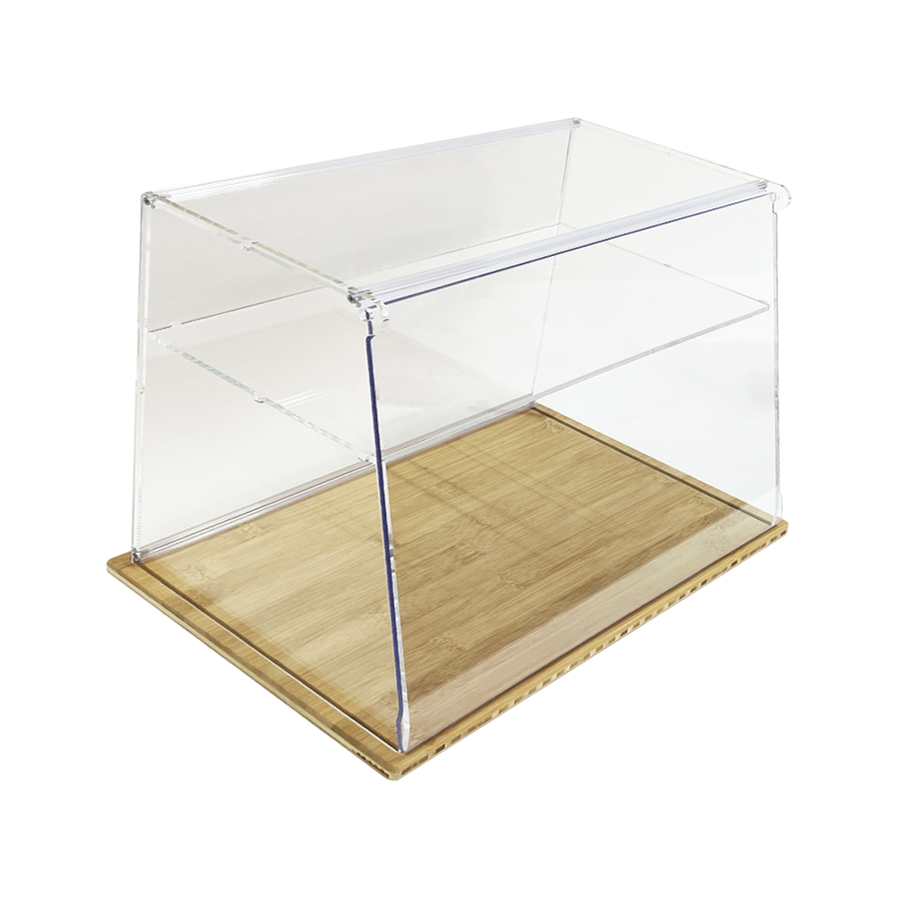 Double layer Acrylic bread display